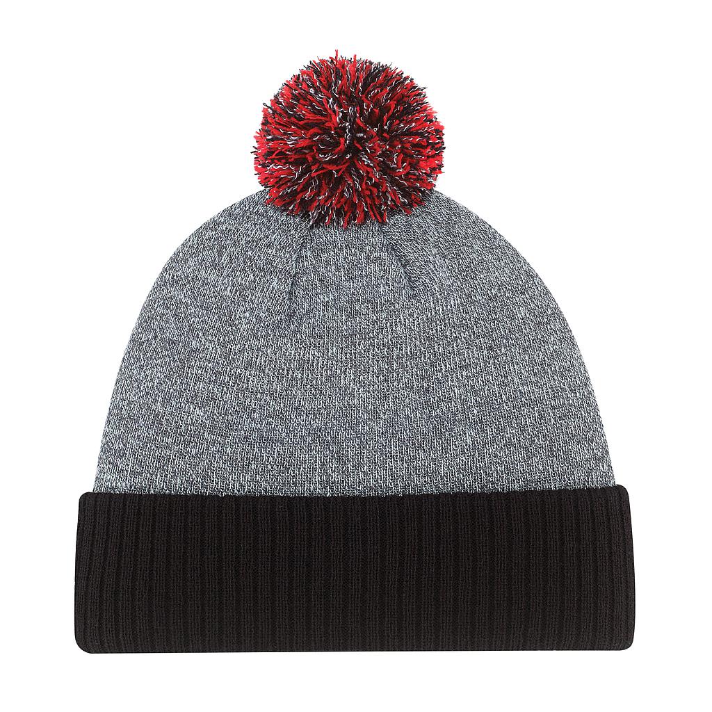 9P184M Cuff Toque With Pompom