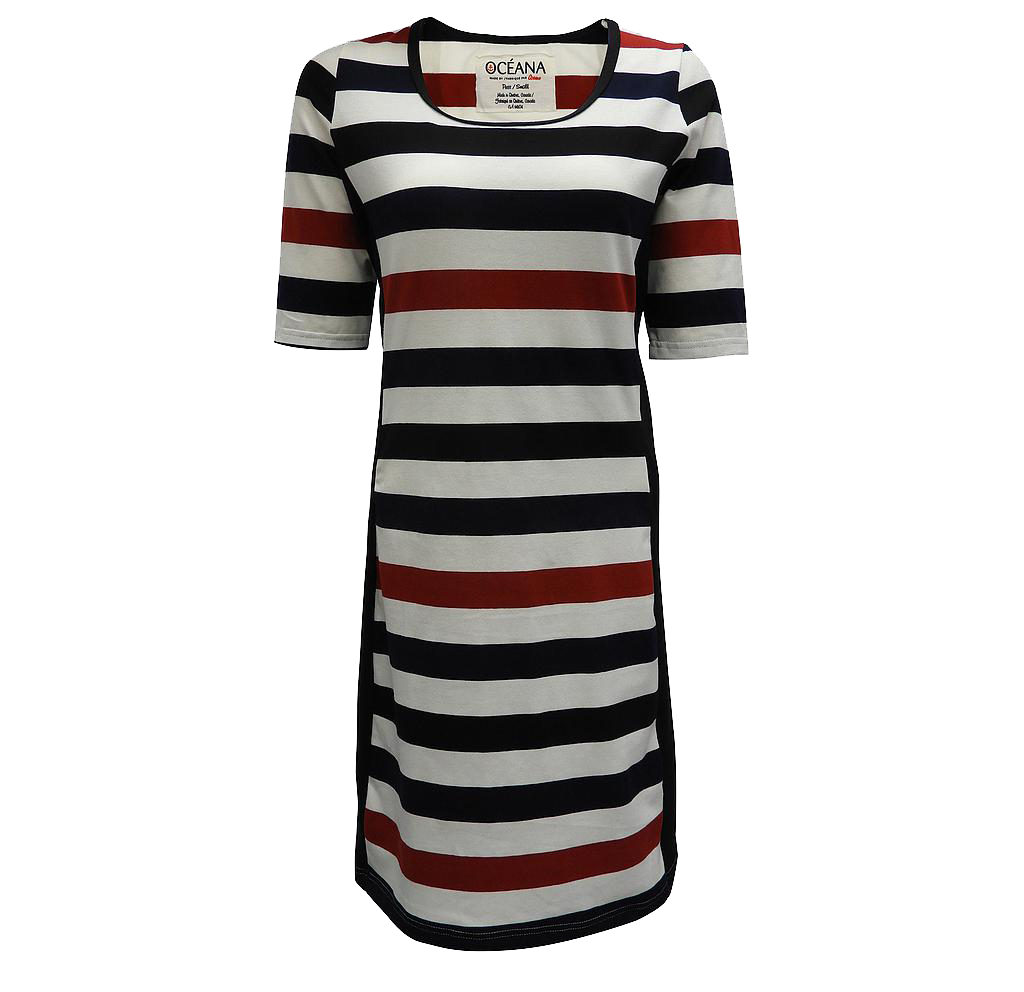 OC7831W Robe rayé