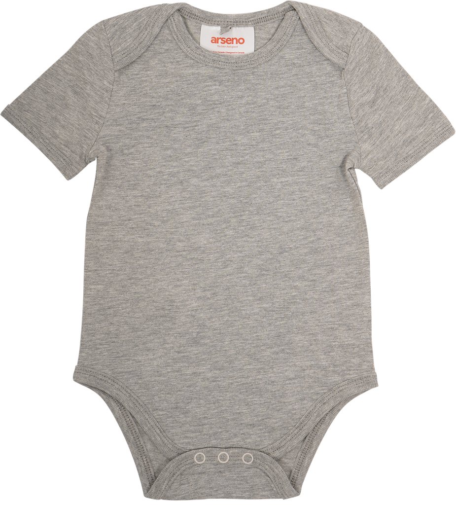 A6805B Pale Heather Gray Baby's Sleeper