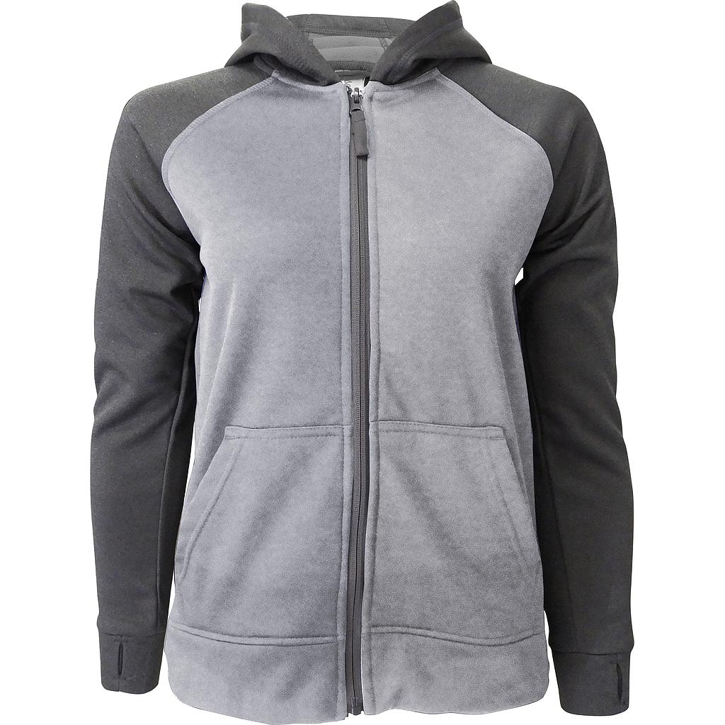 A4040U Unisex Full Zip 2 Toned Hoodie