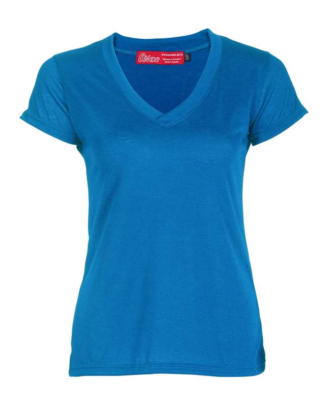 4315W Ladies V Neck T-shirt