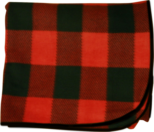 P8020G Oversize Plaid Blanket