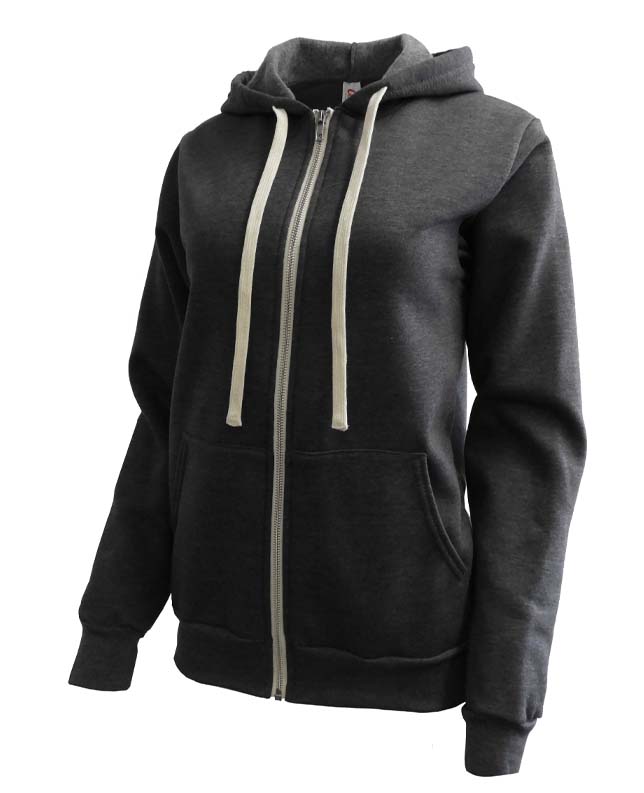 O630U Unisex Full Zip Hooded Fleece Sweatshirt