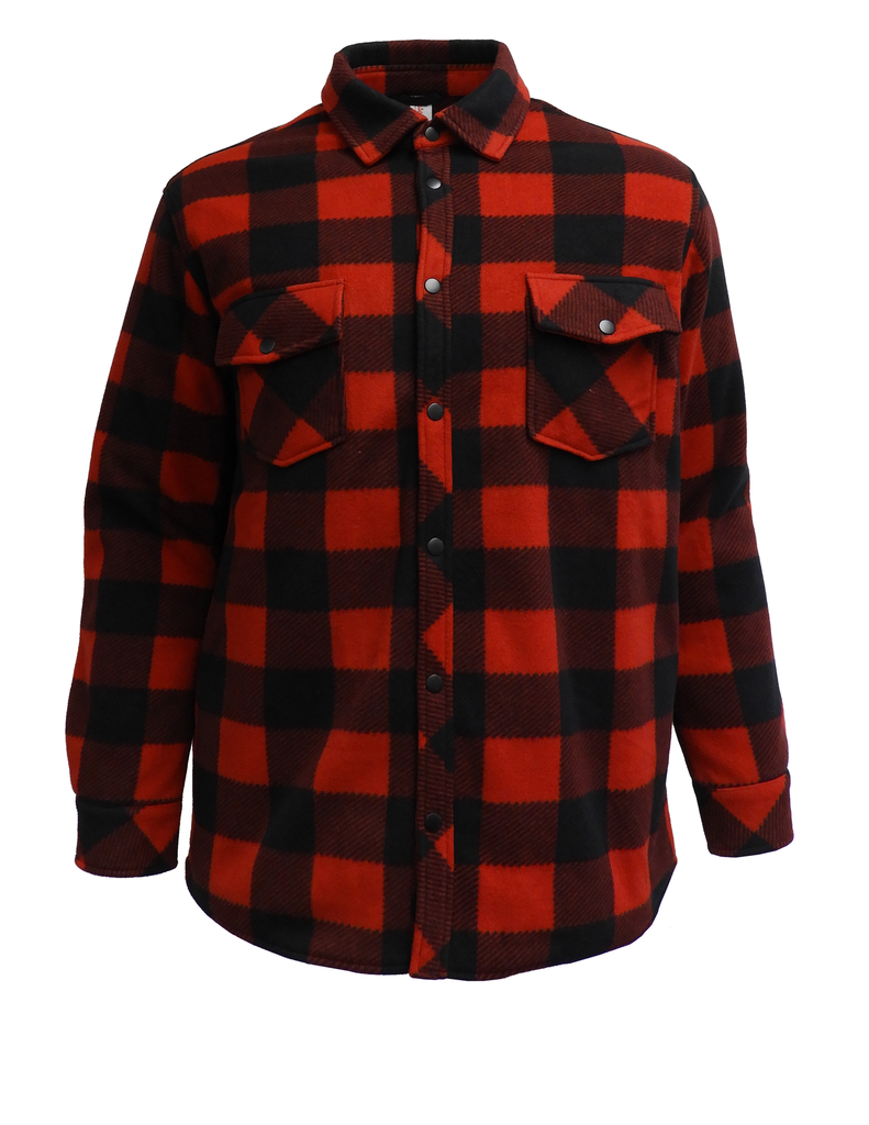 XP1065U Plaid Lined Overshirt