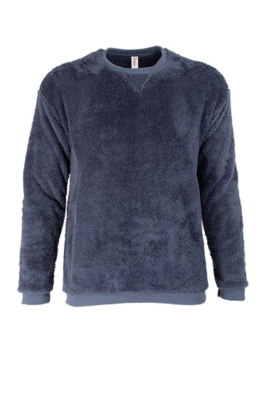 XS730U Unisex Sherpa Fleece Crew Neck
