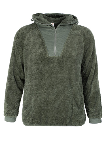 XS220U Sherpa Fleece Hoodie 1/4 zip