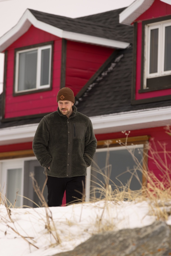 XS440U Sherpa Coat with Removable Sleeves