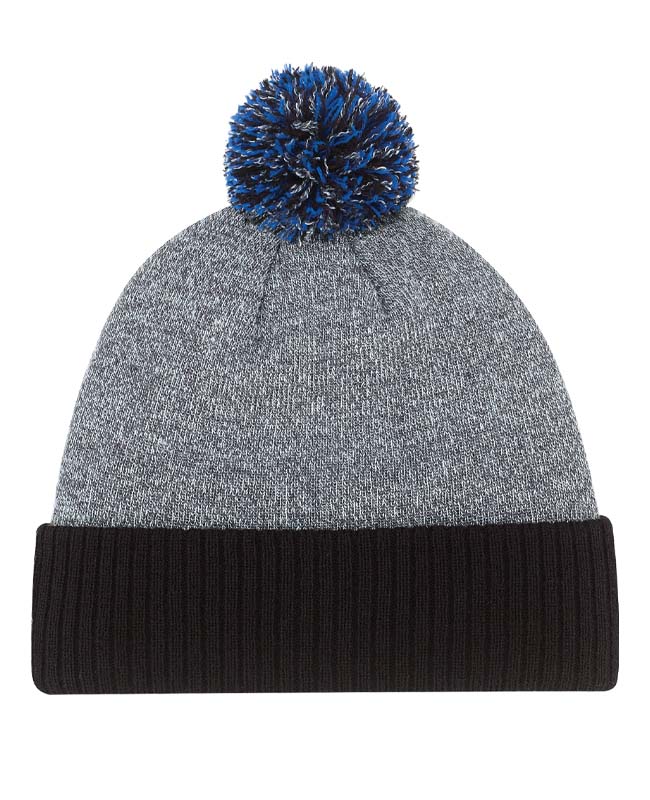 9P184M Cuff Toque With Pompom