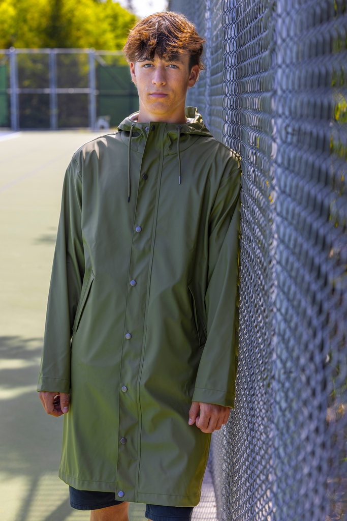 X1346U Classic Long Raincoat