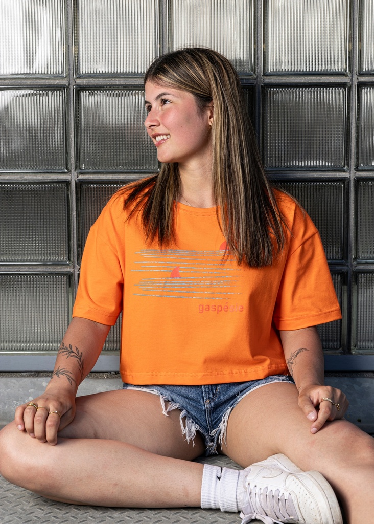 4117W Cropped Boxy-fit T-shirt