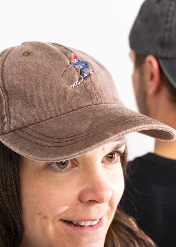 U599 Casquette teinture pigmentaire vintage