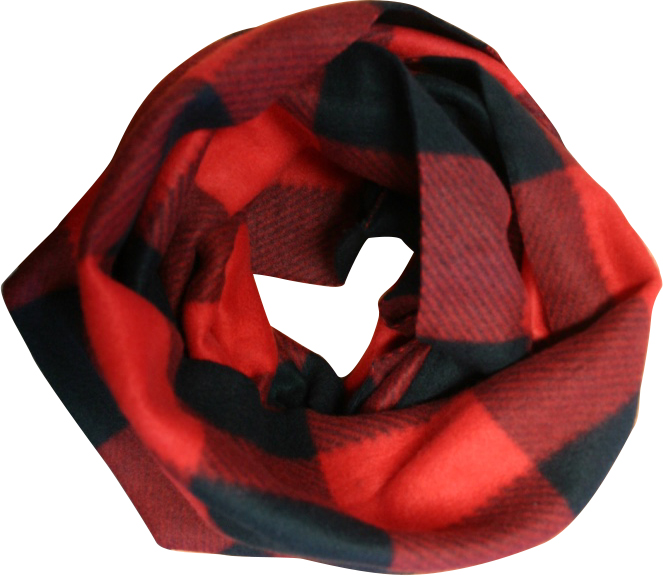 P8034 Infiniti Plaid Scarf