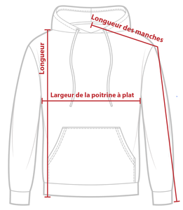Charte de grandeur MQK00107 (XS à 5XL)